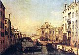 The Scuola of San Marco by Bernardo Bellotto